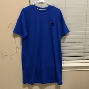 Adidas ribbed t shirt dress